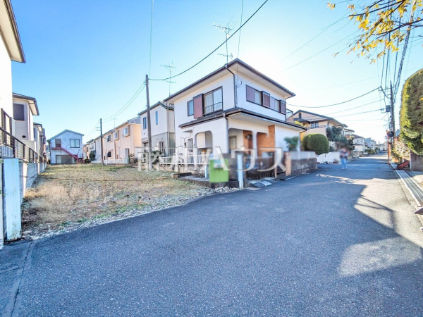 接道状況および現場風景　【日野市東豊田１丁目】