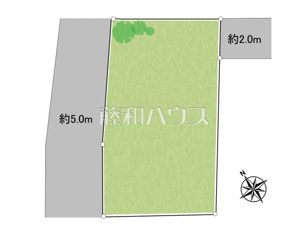 全体区画図　【新座市栄２丁目】