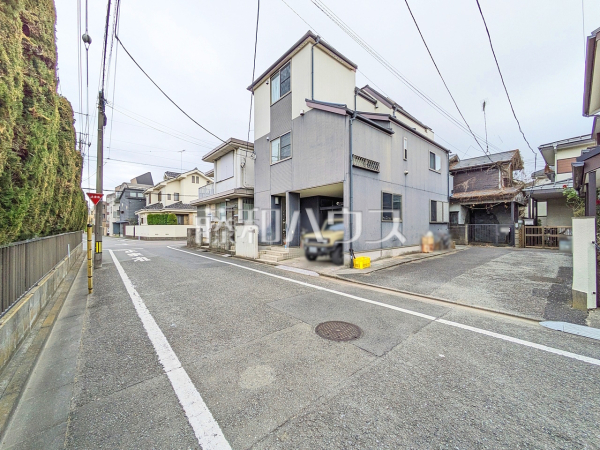接道状況および現場風景　【国立市富士見台２丁目】
