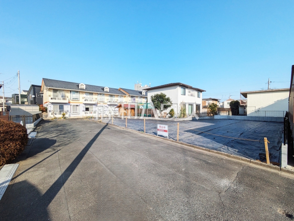 接道状況および現場風景　【昭島市拝島町２丁目】
