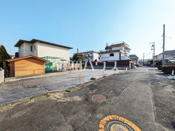 接道状況および現場風景　【昭島市拝島町２丁目】