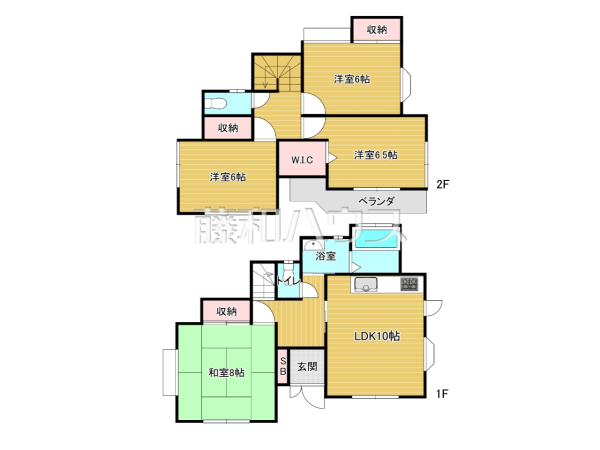 間取図　【清瀬市野塩４丁目】