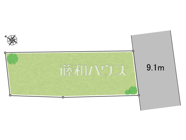 区画図　【国分寺市戸倉２丁目】