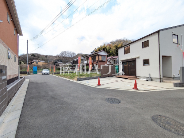 接道状況および現場風景　【八王子市弐分方町】