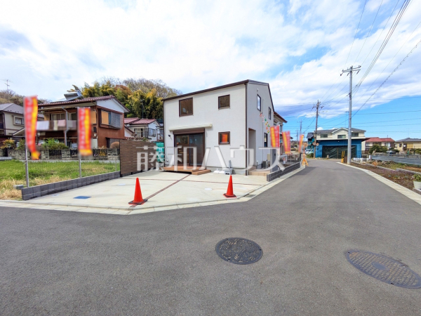 接道状況および現場風景　【八王子市弐分方町】