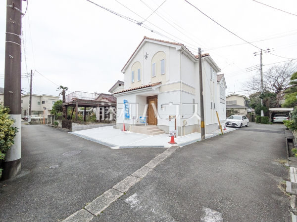 接道状況および現場風景　【八王子市泉町】