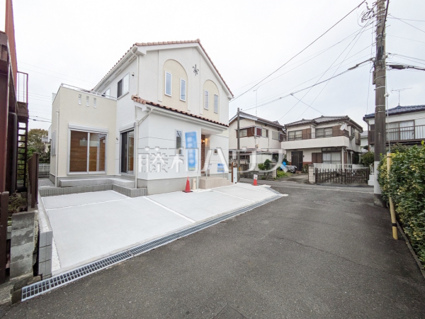 接道状況および現場風景　【八王子市泉町】