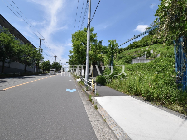 接道状況および現場風景　【八王子市谷野町】