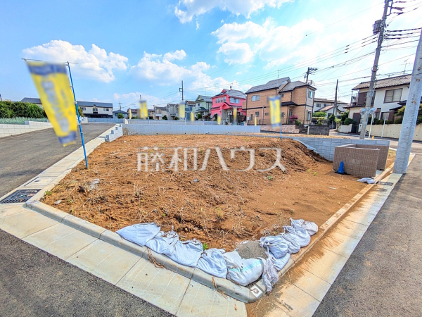 6号地　現地写真　【清瀬市中清戸３丁目】 建物のプレゼンをさせていただきますので、実際の完成イメージを思い描いていただくことができます。お気軽にお問合せ下さい。 