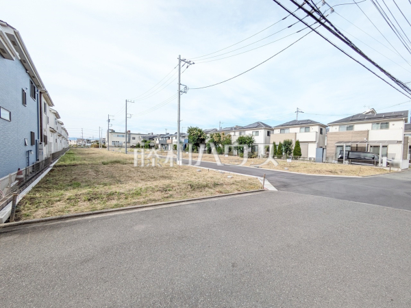 接道状況および現場風景　【立川市一番町４丁目】