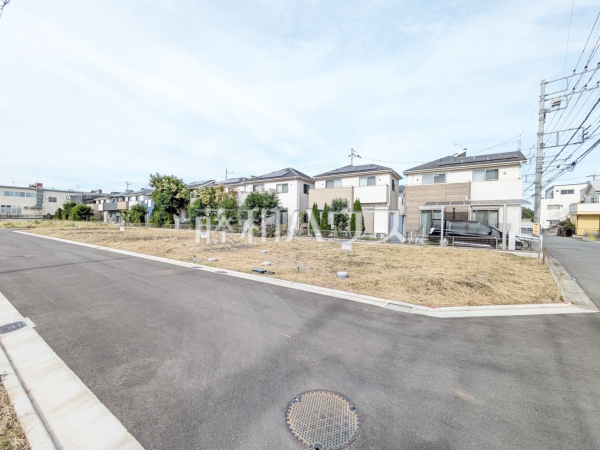 接道状況および現場風景　【立川市一番町４丁目】