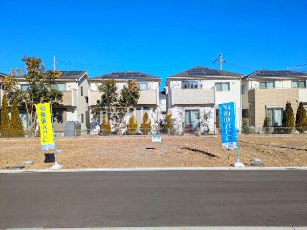 3号地　フリースタイル分譲地で、個性あふれる住まいを実現いたしませんか？
　【立川市一番町４丁目】