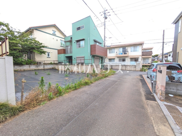 接道状況および現場風景　【小平市仲町】