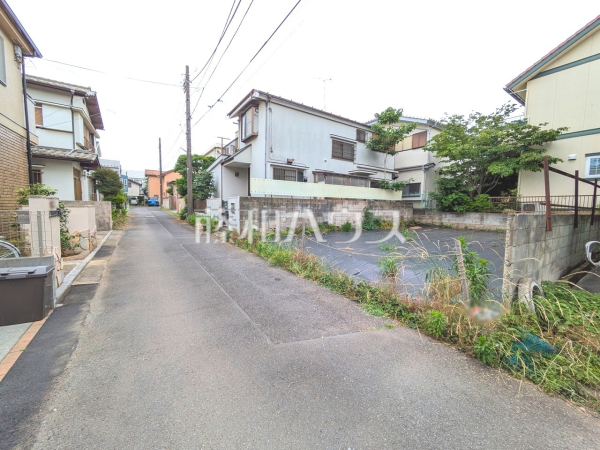 接道状況および現場風景　【小平市仲町】