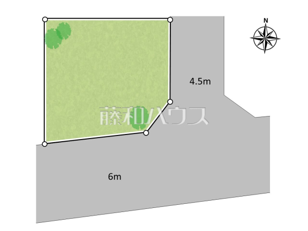 全体区画図　【日野市旭が丘１丁目】