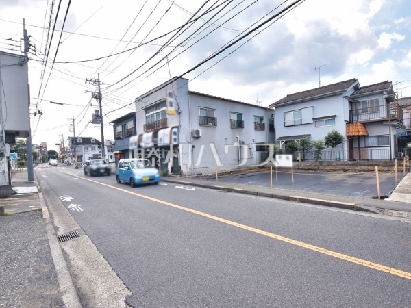 接道状況および現場風景　【東村山市富士見町５丁目】