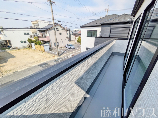 3号棟　バルコニー　【名古屋市北区西味鋺３丁目】