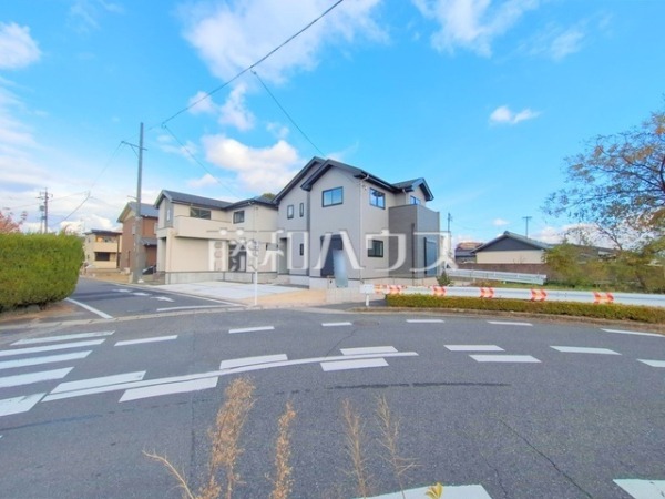 接道状況および現場風景　【小牧市中央４丁目】
