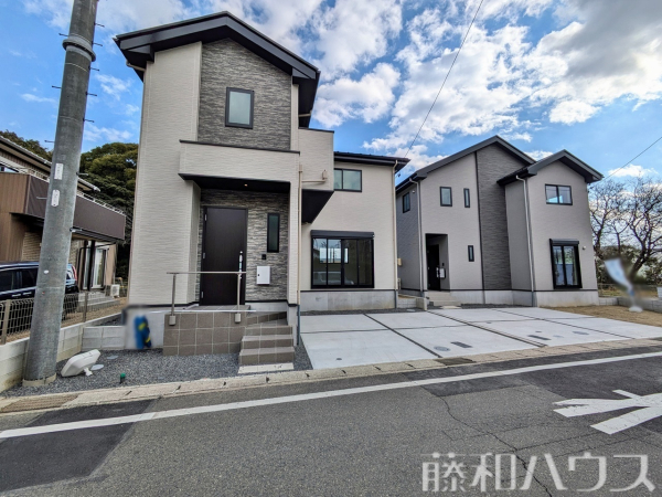 全景　手前1号棟　【小牧市中央４丁目】