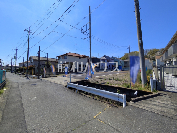 接道状況および現場風景　【日野市大字日野】