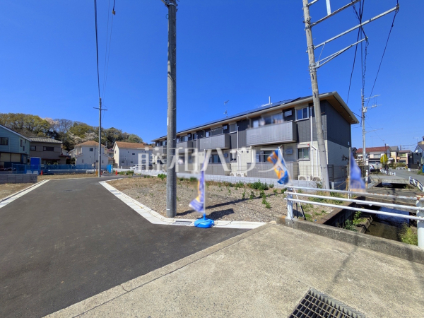 接道状況および現場風景　【日野市大字日野】