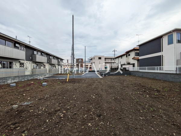 3号地　現地写真　【日野市大字日野】 弊社が提携している信頼できる建築会社のご紹介も可能です！注文住宅を建てたいけど、まだ建築会社が決まっていない方などお気軽にご相談下さい。 