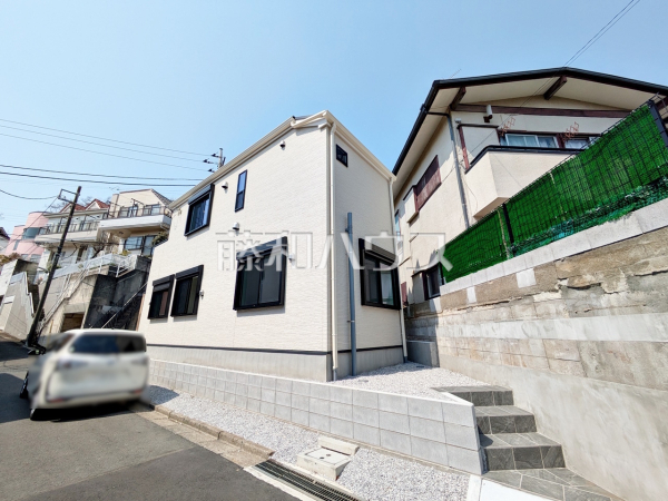 接道状況および現場風景　【調布市入間町３丁目】