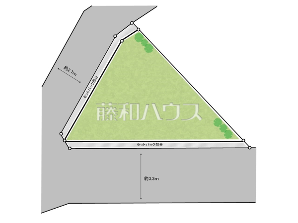 全体区画図　【調布市入間町３丁目】