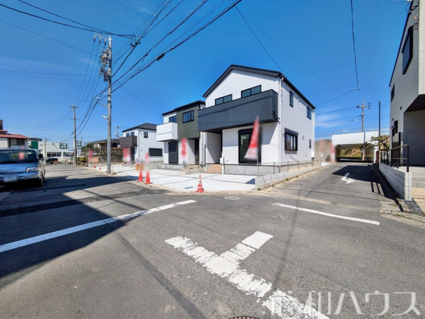 接道状況および現場風景　【春日井市白山町６丁目】