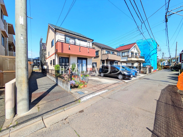接道状況および現場風景　【日野市大坂上４丁目】
