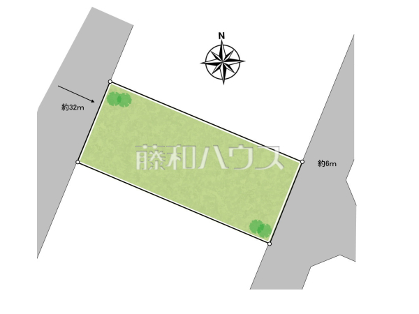 全体区画図　【八王子市みなみ野２丁目】