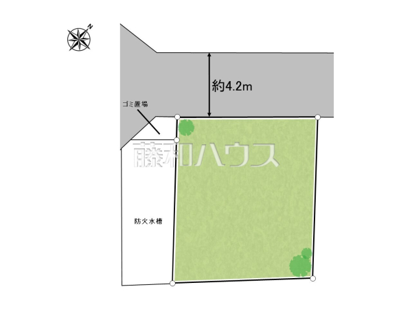 区画図　【新座市野火止３丁目】 平日のご案内も可能です。まずはお気軽にお問合せ下さいませ。 