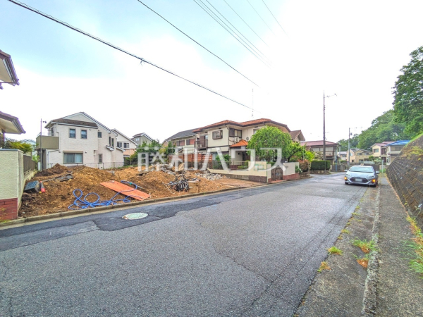 接道状況および現場風景　【八王子市打越町】