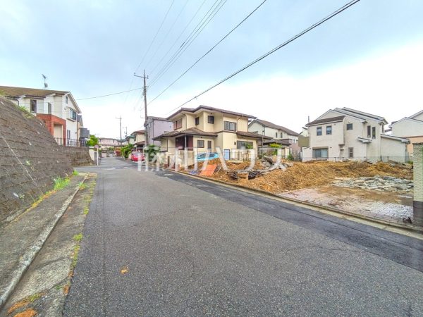 接道状況および現場風景　【八王子市打越町】