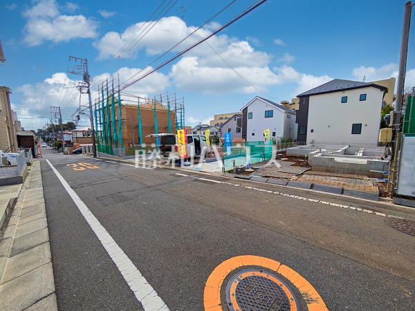 接道状況および現場風景　【練馬区大泉学園町７丁目】