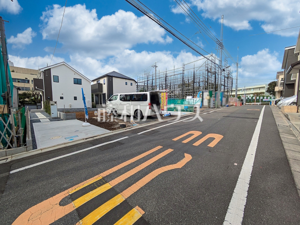 接道状況および現場風景　【練馬区大泉学園町７丁目】