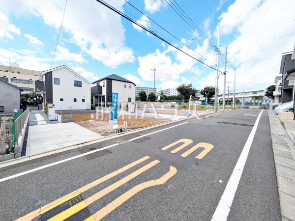 接道状況および現場風景　【練馬区大泉学園町７丁目】