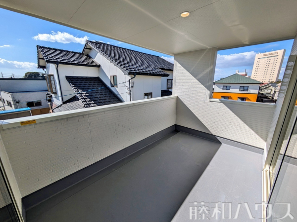 5号棟　バルコニー　【小牧市小木２丁目】