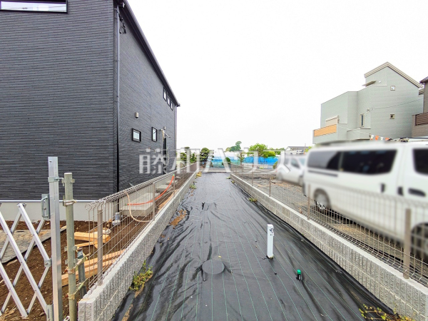 5号地　現地写真(路地状部分)　【立川市西砂町１丁目】