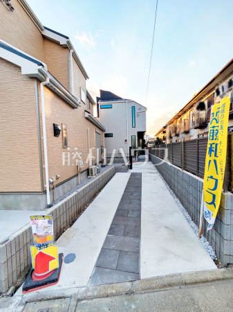 ≪1号地　外観≫物件の事、諸費用の事など、小さな疑問もお気軽にご連絡・ご相談下さい。 【世田谷区千歳台５丁目】