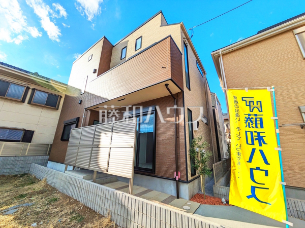 ≪3号地　外観≫堂々完成、いつでもご内覧いただけます！ぜひ実物をご覧いただきたく思います。喜んでご案内いたしますのでお気軽にお問合せ下さい☆【世田谷区千歳台５丁目】
