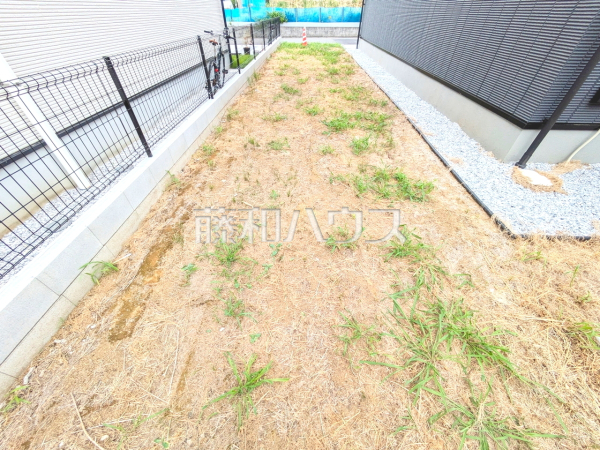 B号地　現地写真(敷地内路地状部分)　【日野市大字川辺堀之内】