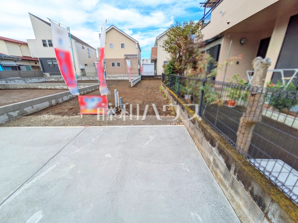 1号地　現地写真(路地状部分)　【武蔵村山市学園３丁目】