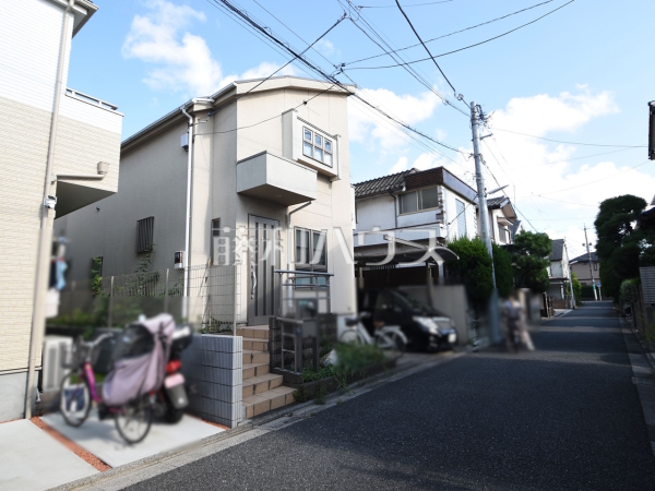 接道状況および現場風景　【練馬区大泉学園町７丁目】