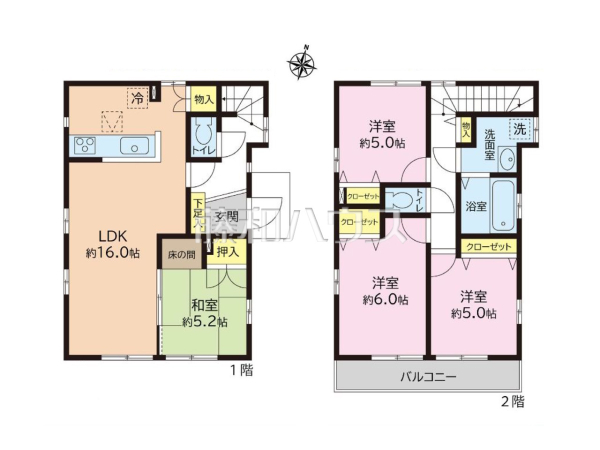 間取図　【国分寺市光町３丁目】
