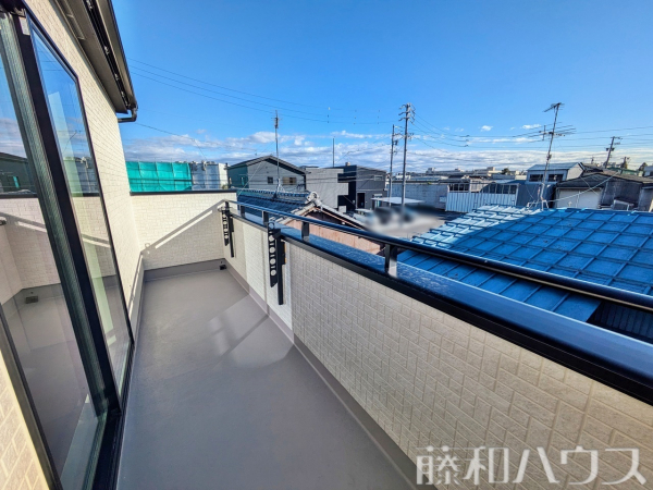 バルコニー　南側【北名古屋市六ツ師高台】
