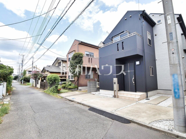 接道状況および現場風景　【国分寺市新町３丁目】