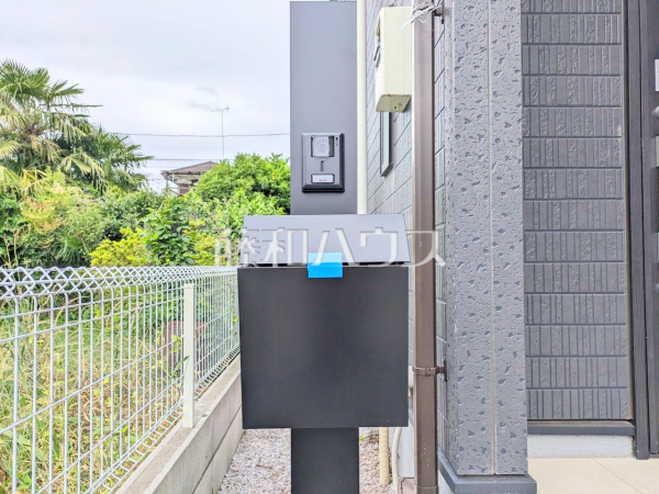 TVモニターインターホン／郵便受け　【昭島市美堀町２丁目】