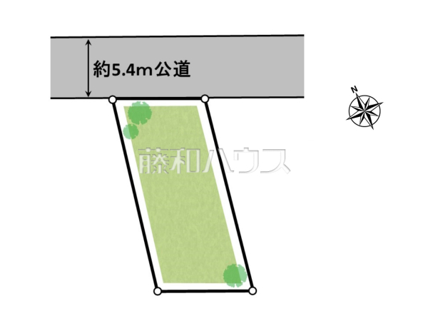 全体区画図　【武蔵野市桜堤３丁目】