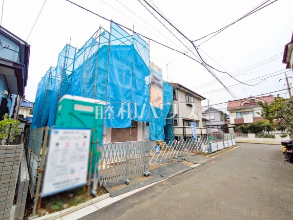 接道状況および現場風景　【練馬区西大泉２丁目】